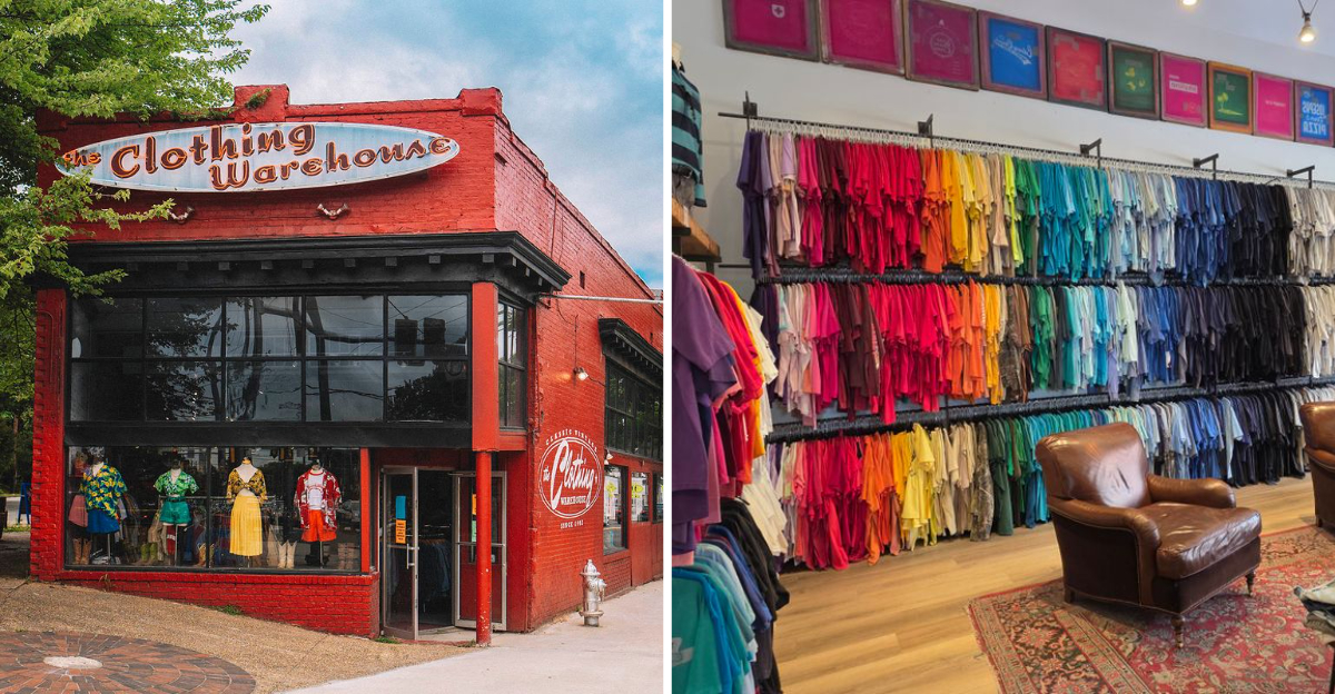 The Clothing Warehouse Is One Of Georgia’s Best Thrift Finds