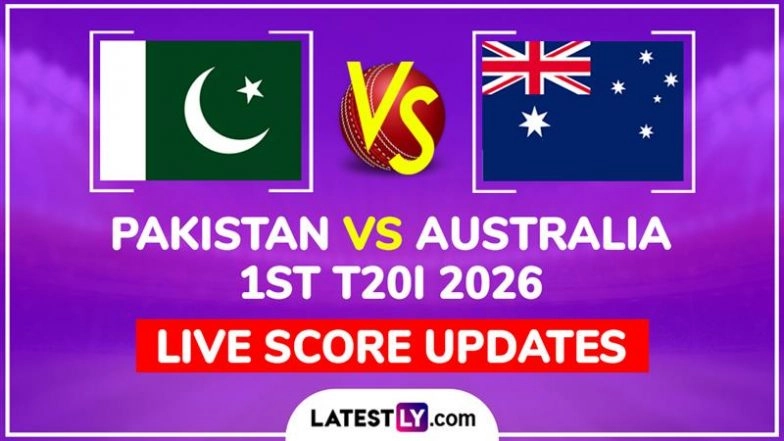 AUS 69/4 in 8 Overs  (Target 169)| Pakistan vs Australia Live Score Updates of 1st T20I 2026: Double Blow Pegs Back Visitors
