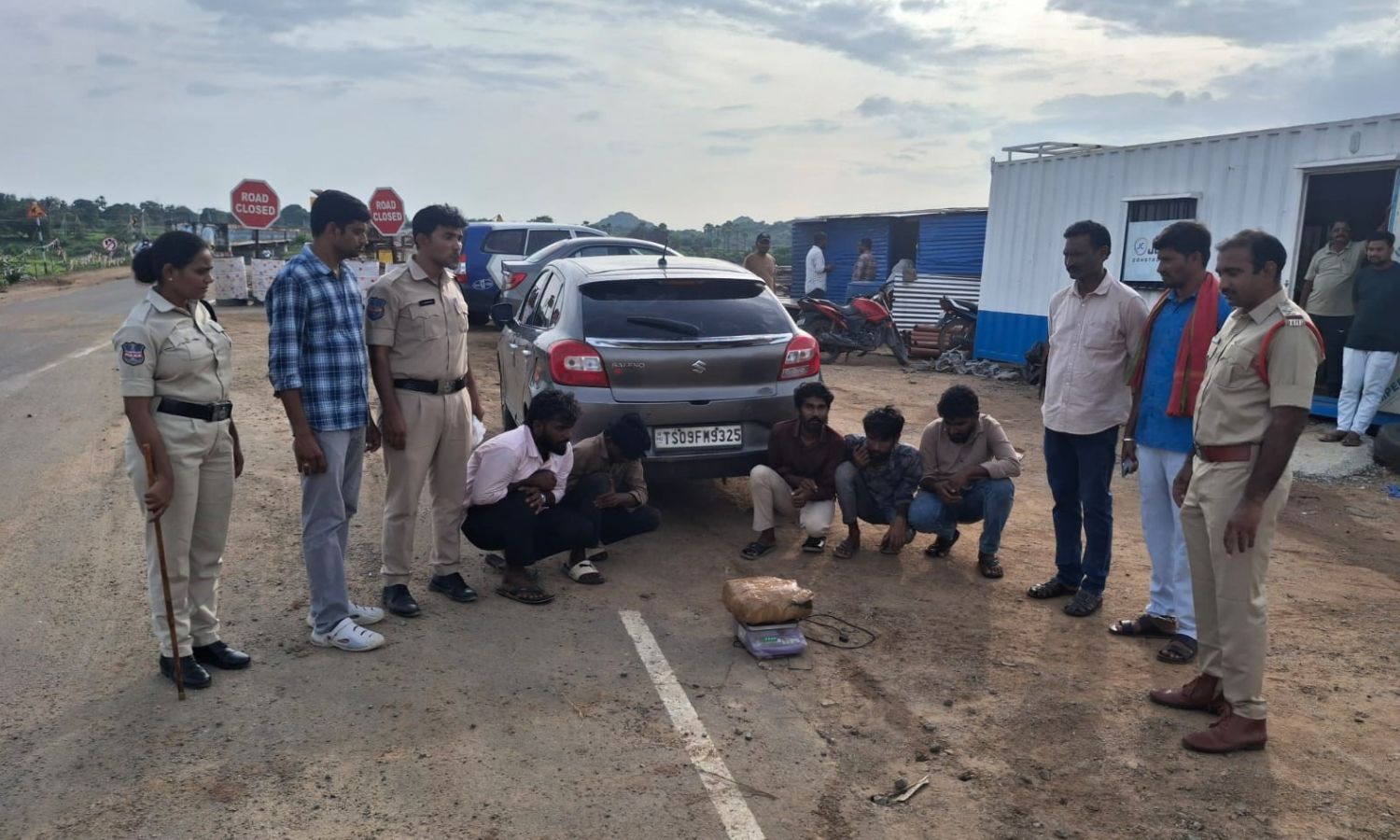Five Arrested for Smuggling Ganja from Odisha to Nalgonda