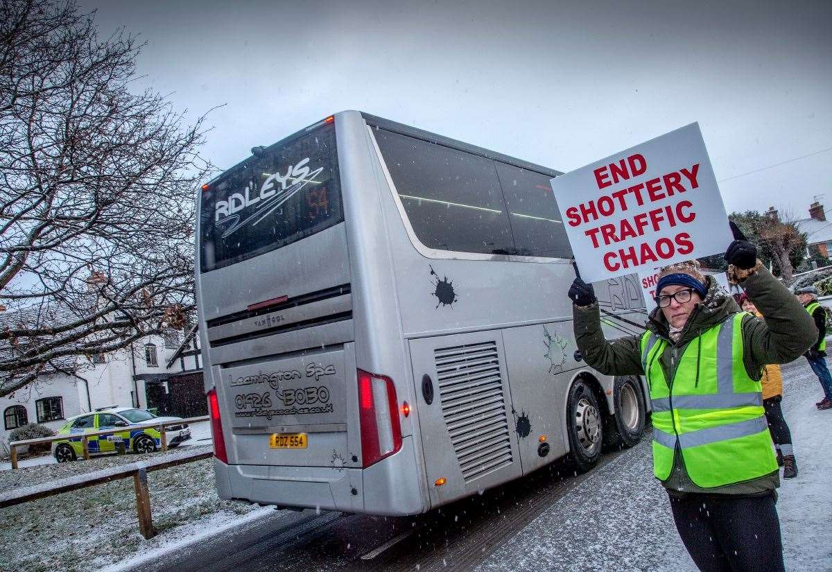 Shottery campaign group to plan next steps as pavement protests come to an end