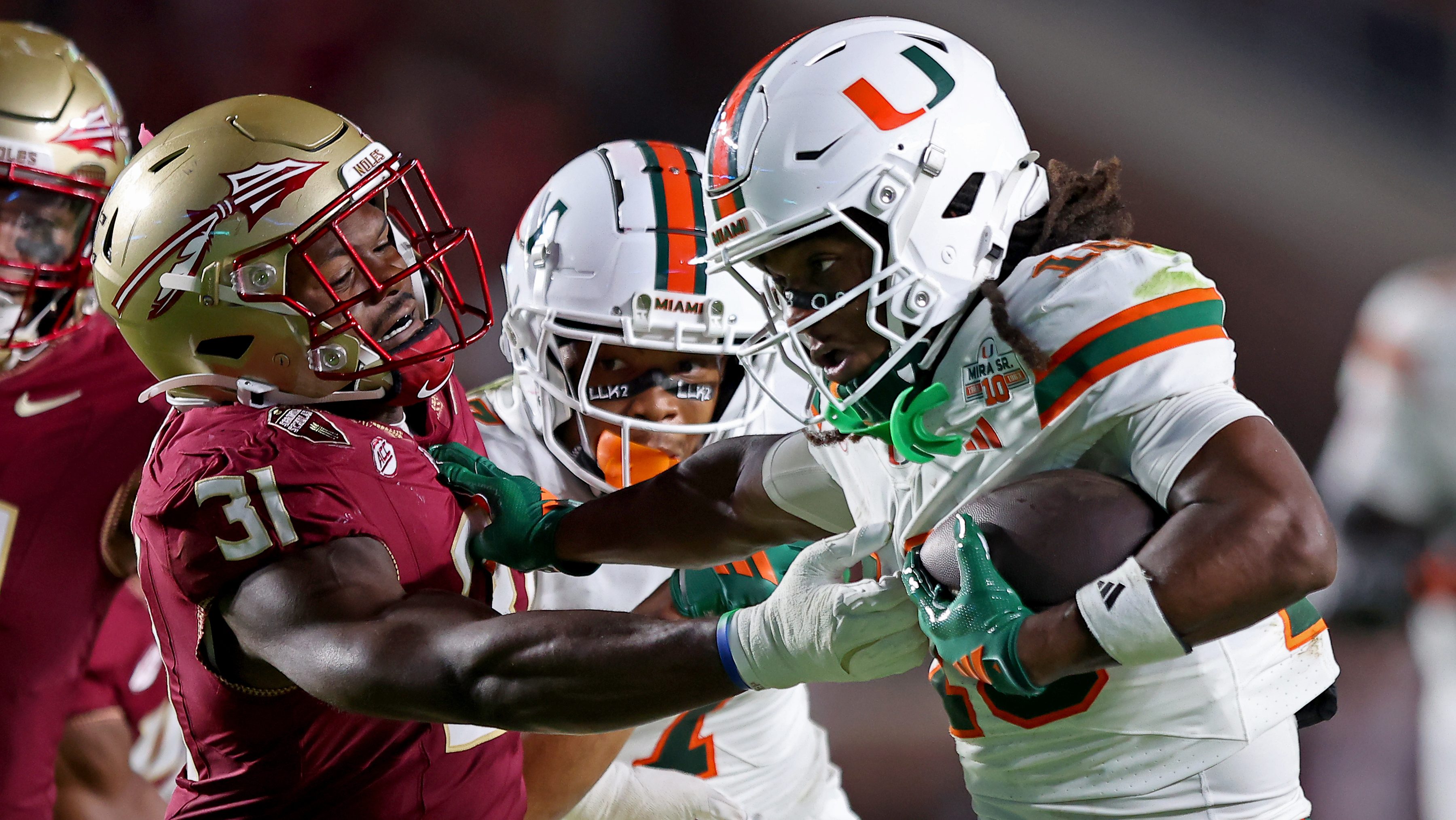 Miami Freshman Malachi Toney Steals Show in Rivalry Win Over Florida State