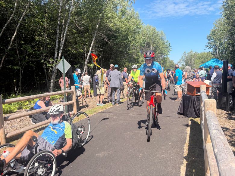 ‘The gap is gone!’ New stretch of Eastern Trail opens 15 months early