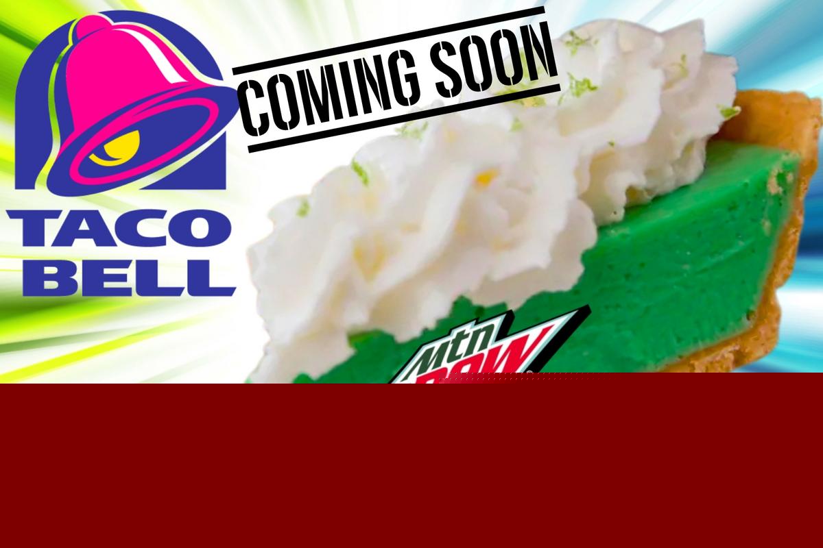 Taco Bell’s Mountain Dew Baja Blast Pie Could Hit Menus by Thanksgiving