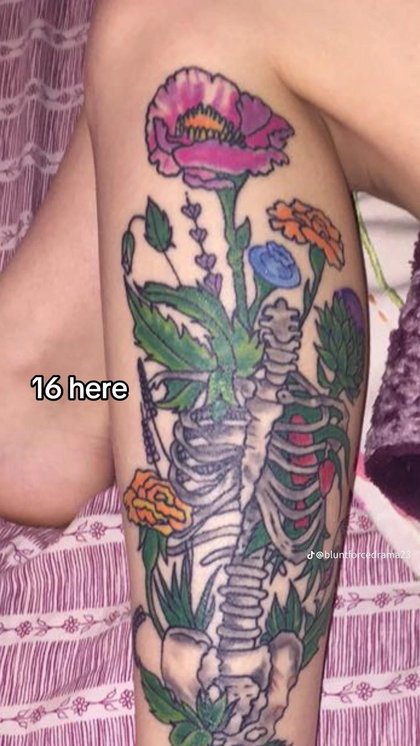 Tattoo Fails - Getting a tattoo at 16