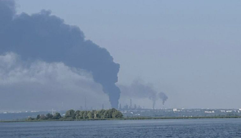Ukraine Strikes Russian Petrochemical Plant More 1,550 Miles From Border