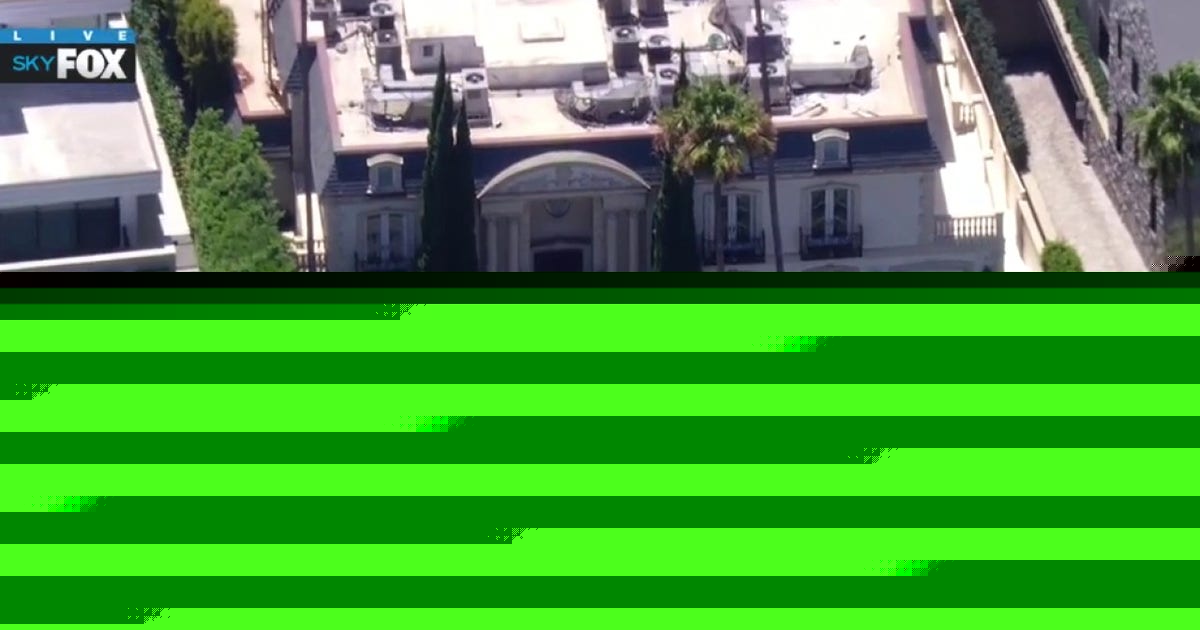 FBI serves search warrant at Beverly Hills mansion