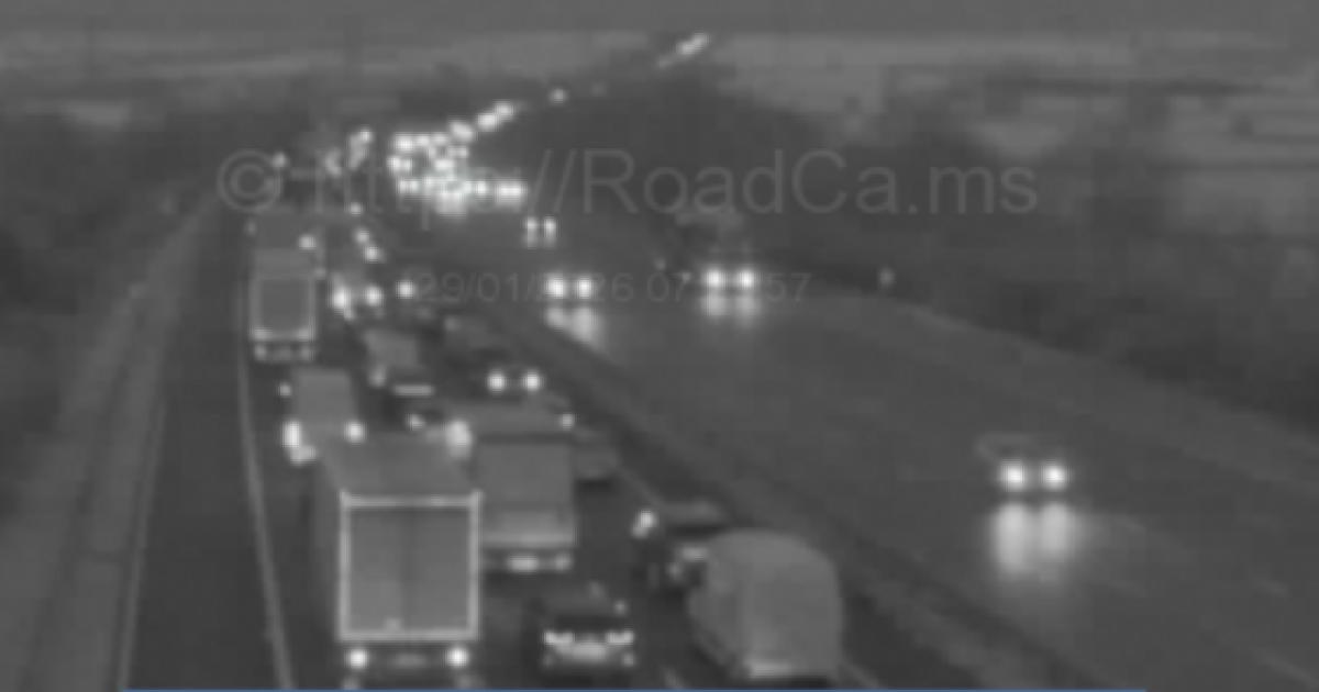 Update after chaos on M4 near Yate after HGV fire