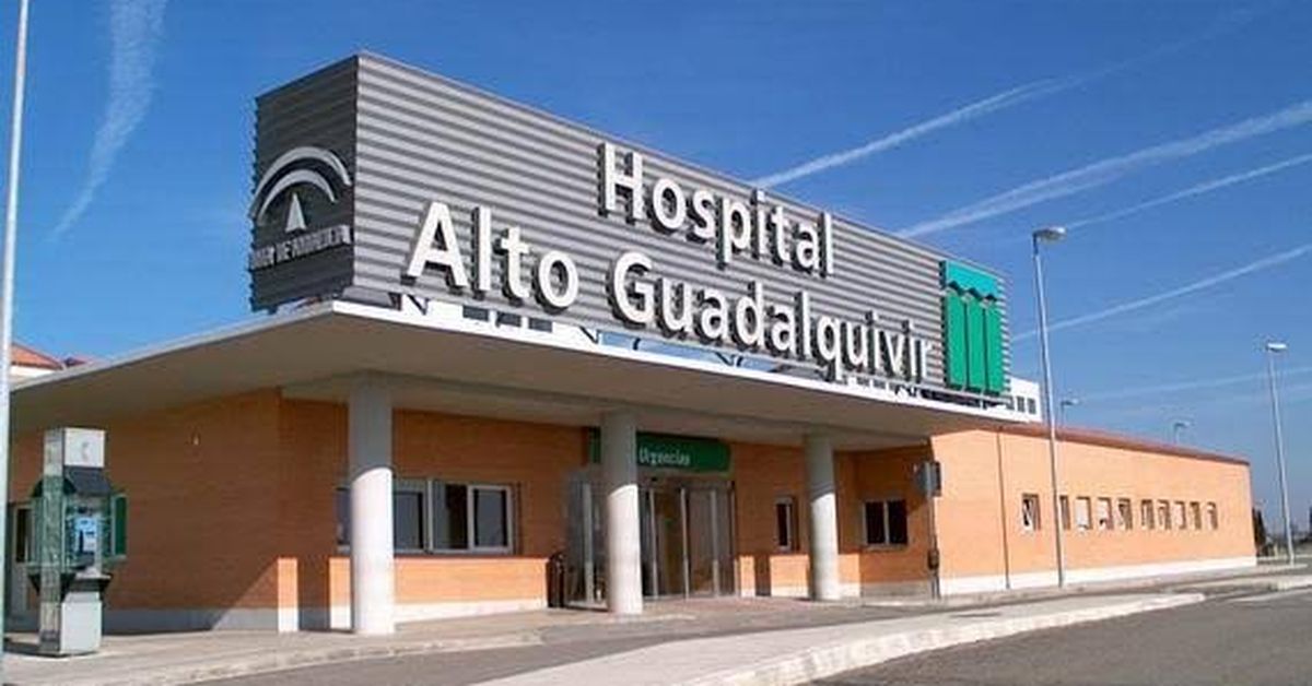 El Seprona rescata una serpiente de la cama de un paciente del Hospital de Andújar