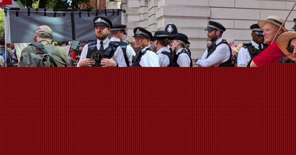 LIVE updates as protest causes major traffic delays in central London