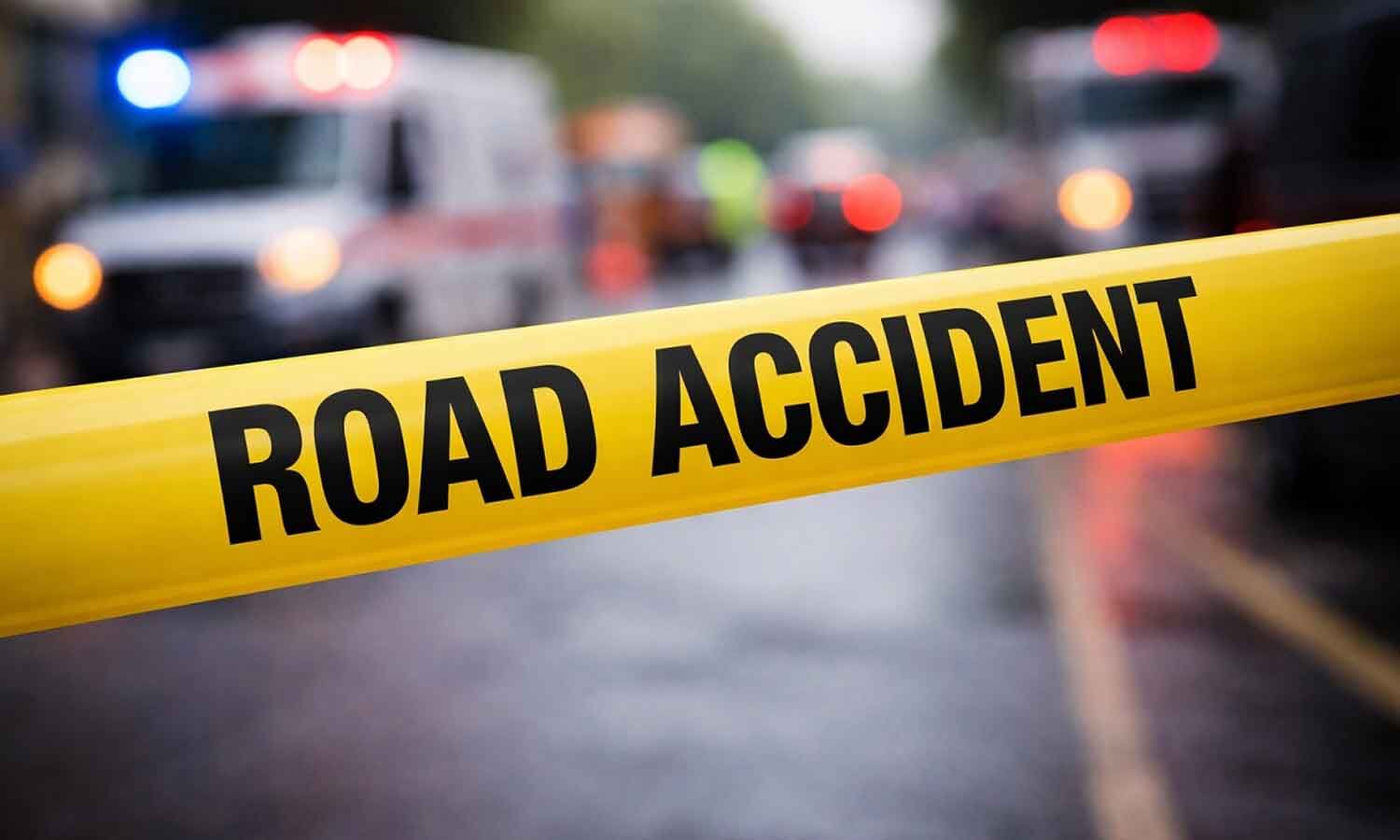 Two killed after car collides with a pillar at Neopolis Bridge in Gachibowli