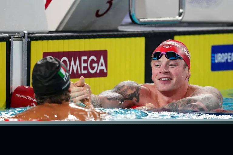 Ramsay-Peaty out of medals as Italy's Martinenghi wins European gold