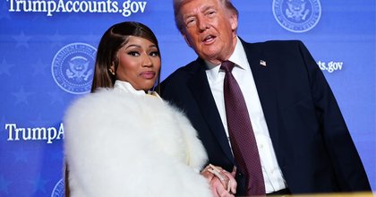 Donald Trump and Nicki Minaj, a marriage made in cash