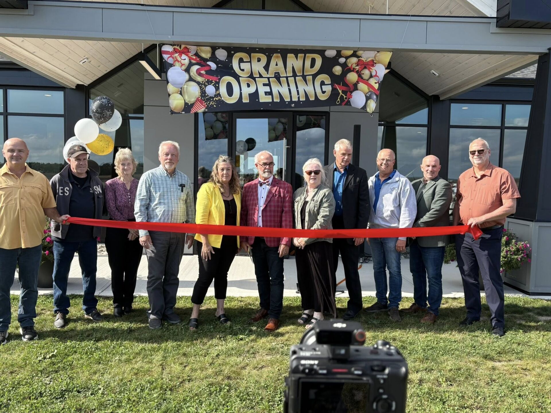 Gore Bay opens new airport terminal
