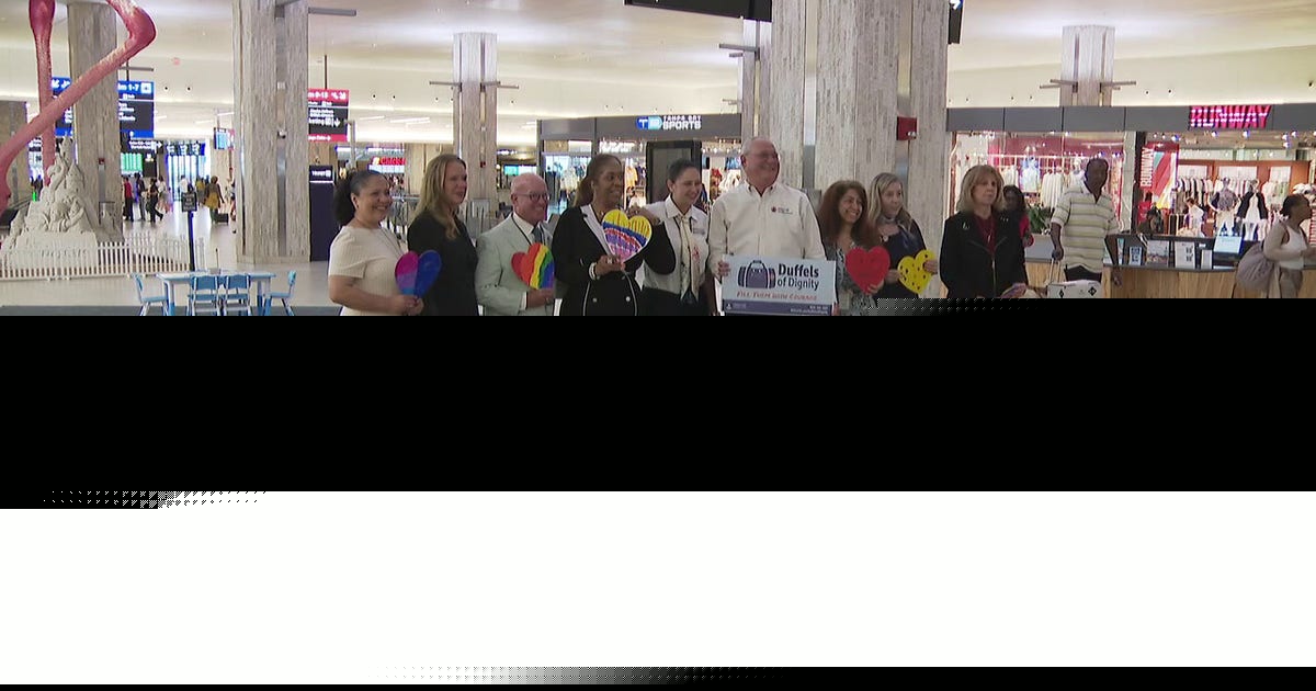 Tampa International Airport donates hundreds of unclaimed bags to foster kids