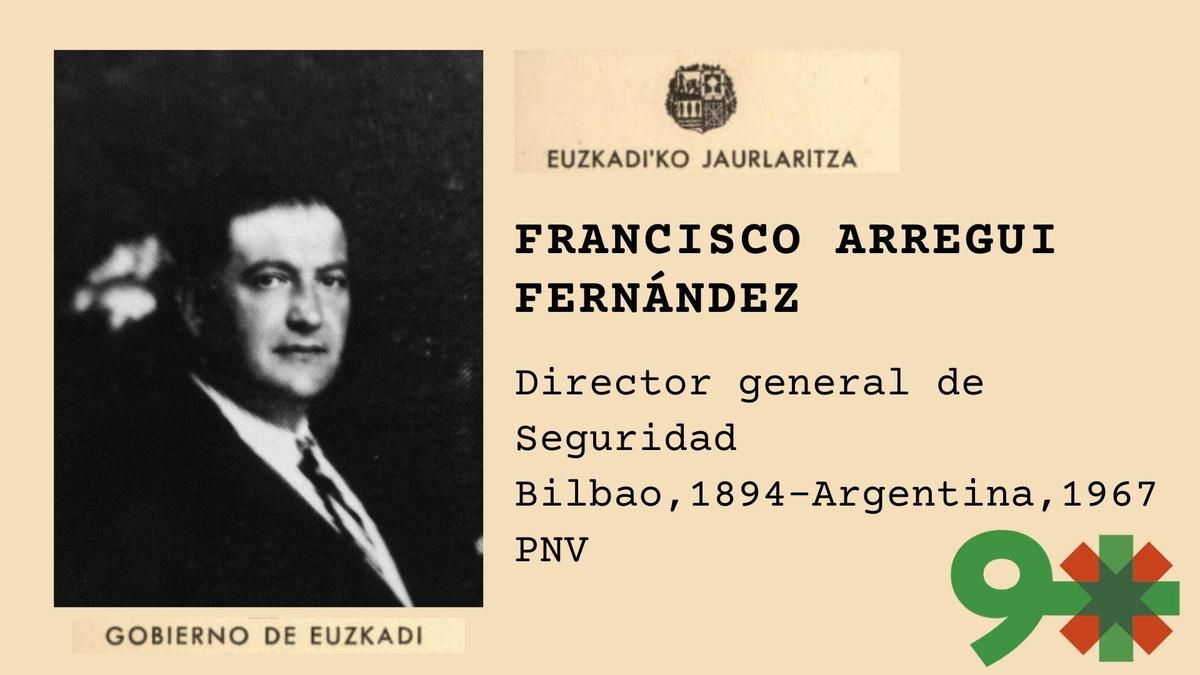Francisco Arregui Fernández, el director de Seguridad que vio el "terror de los refugiados" de Gernika y vivió la "desilusión" del exilio americano
