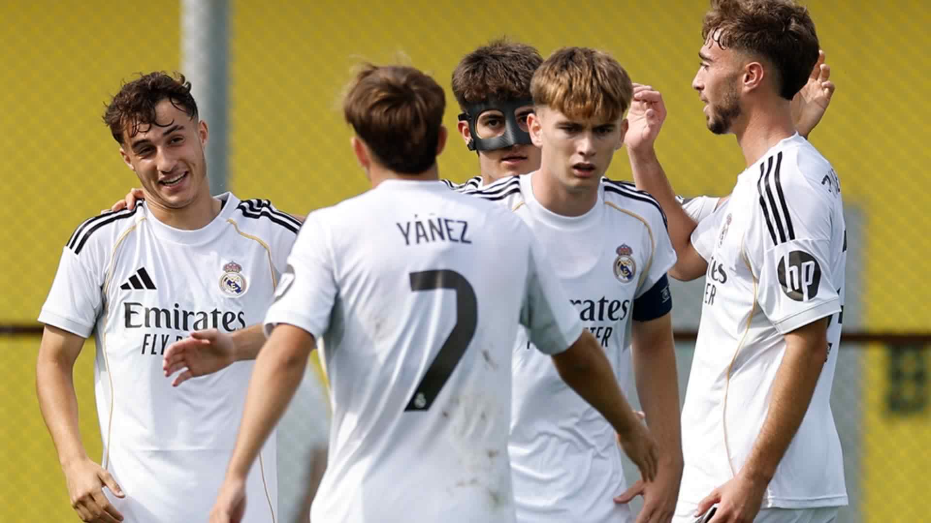 El Juvenil A del Real Madrid se exhibe en su segundo partido de la Youth League