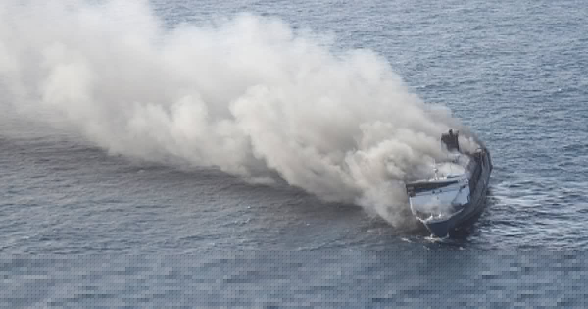 At Least 5 Dead After Ferry Bursts Into Flames