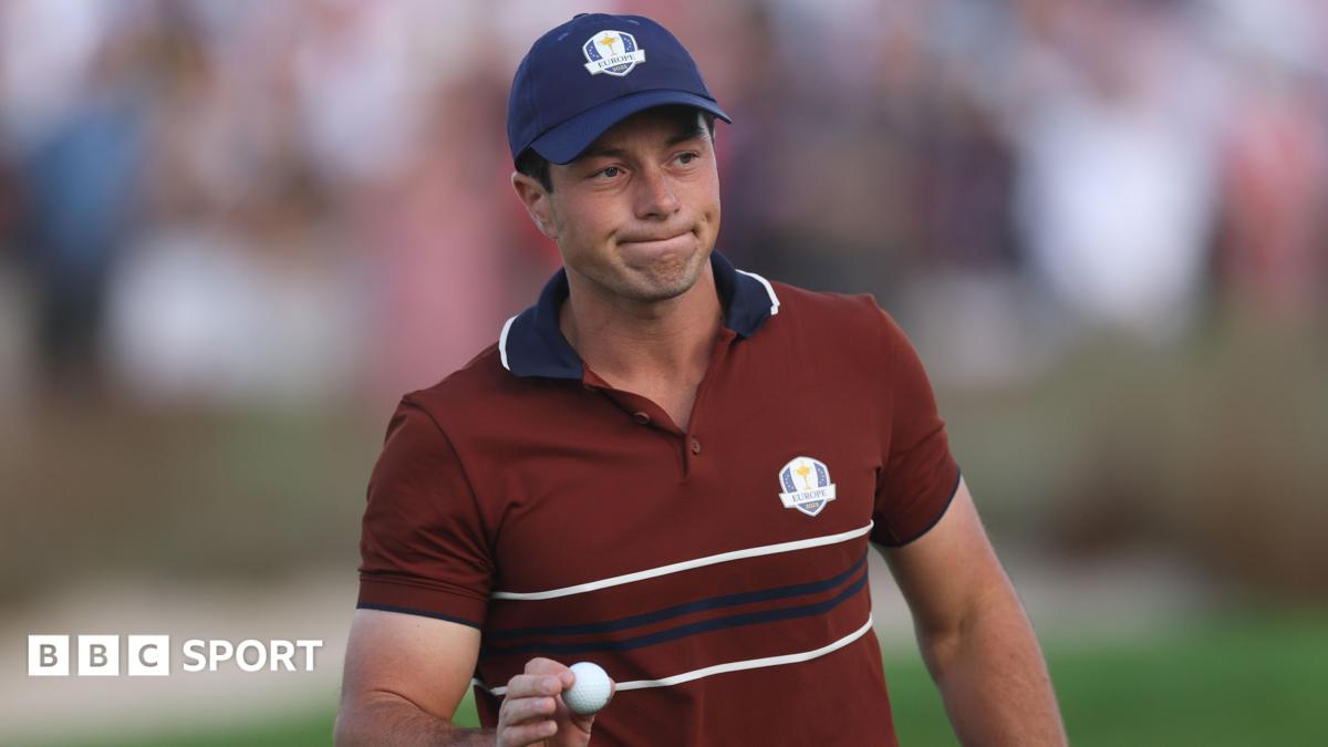 Injured Hovland ruled out of Ryder Cup singles