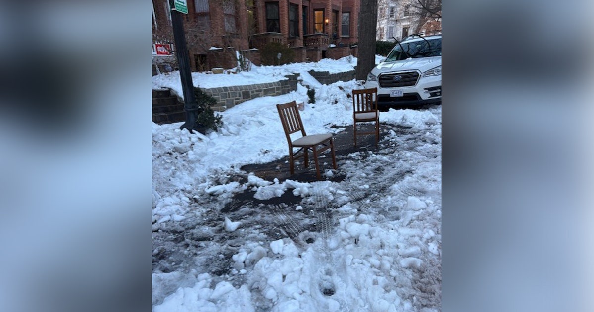 Can you save your parking spot once you’ve dug it out of the snow?