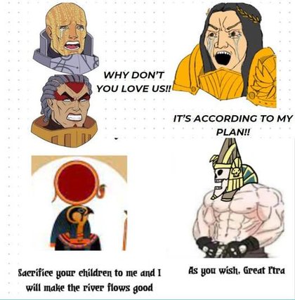 Warhammer 40,000 - How to be a good dad.....
According to Settra The Chad | /r/grimdank