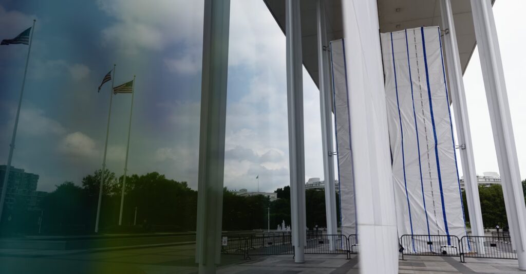The One Sign of Life at the Zombie Kennedy Center