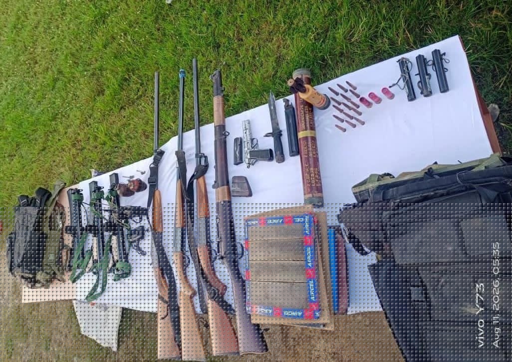 Manipur: Security Forces Recover Arms, Ammunition From Kakching District