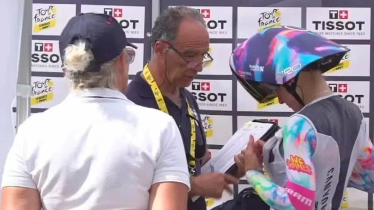 New checks as Women’s Tour de France rocked by claims cyclists are padding bras for aerodynamic advantage
