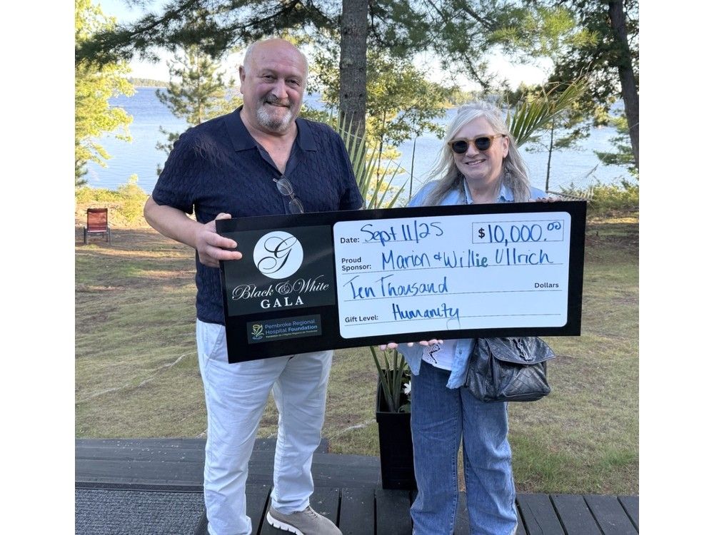 Ullrichs give $10K to support Pembroke Regional Hospital Gala