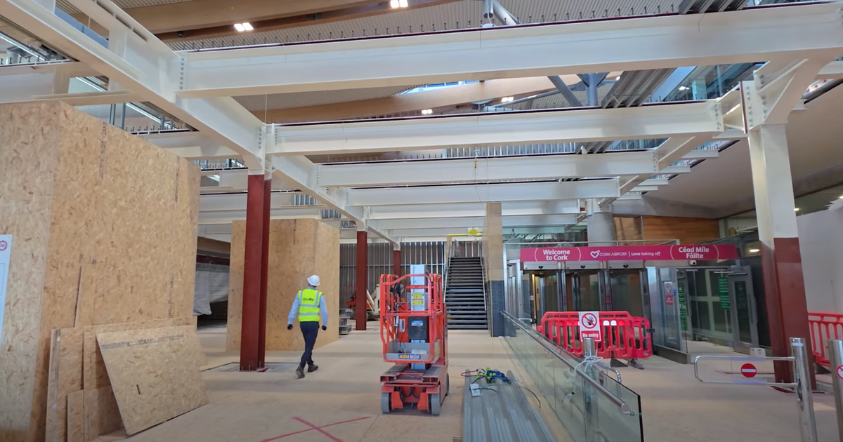 Behind-the-scenes video shows sneak peek of work on €200m Cork Airport upgrade