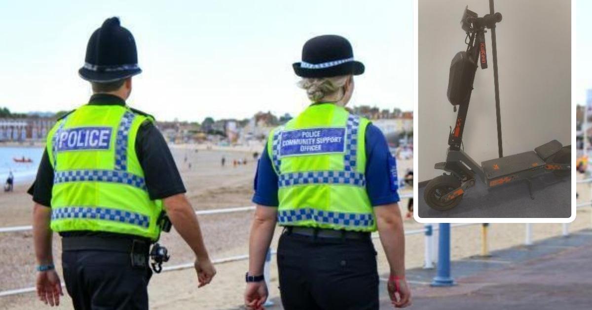 E-scooter seized after uninsured rider wheelies through crowded seafront