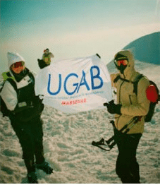 Aurore Bruna : Coline Muradyan de l’UGAB au sommet de l’Ararat !
