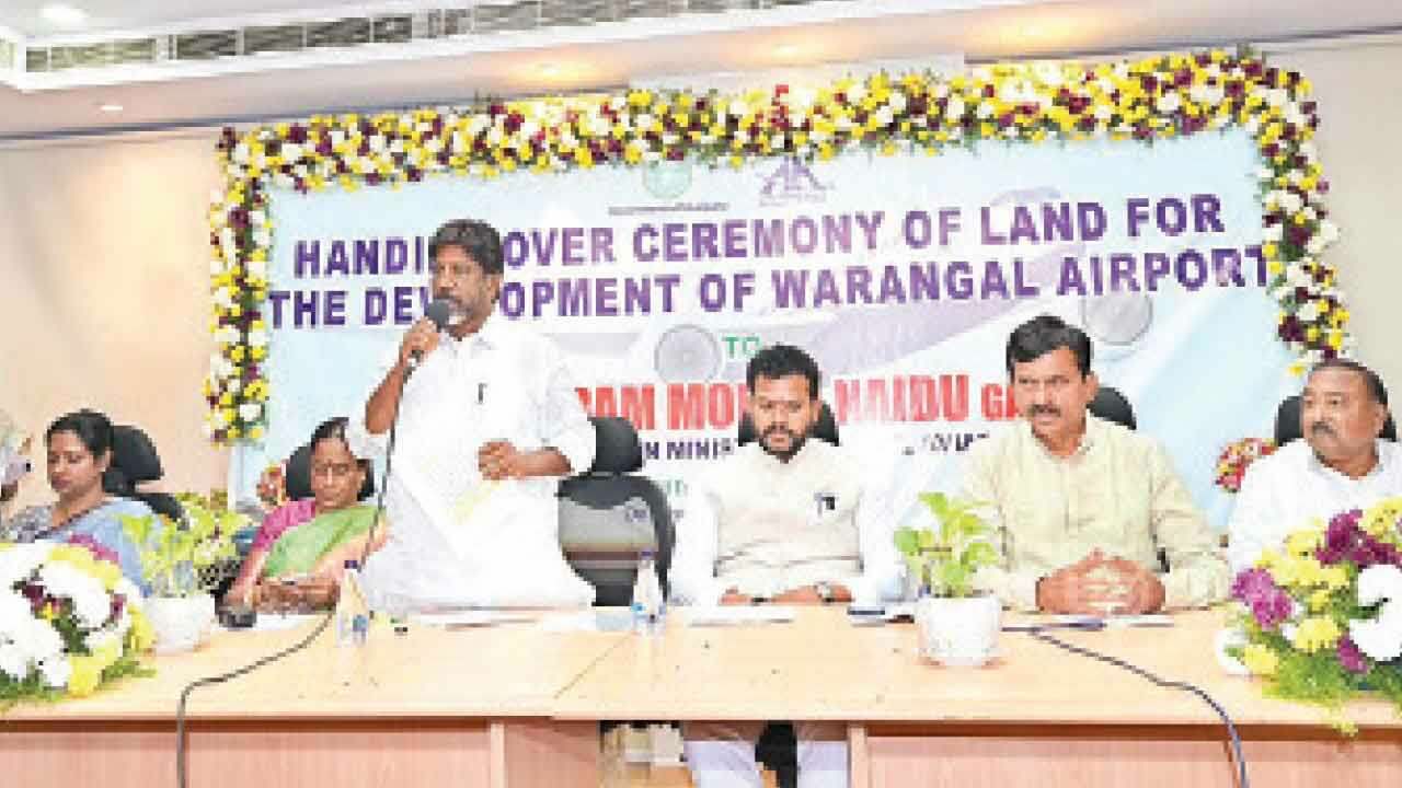 TG pushes for rapid expansion of Adilabad & Kothagudem airports