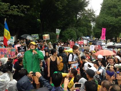 Comment on The Street – Japan: I come here today so very angry by Pressenza - Japanese opposition parties and people protest in Tokyo