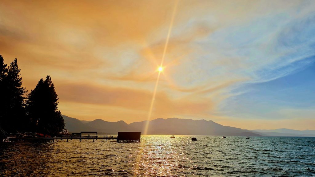 Here’s where the smoke over Lake Tahoe is coming from