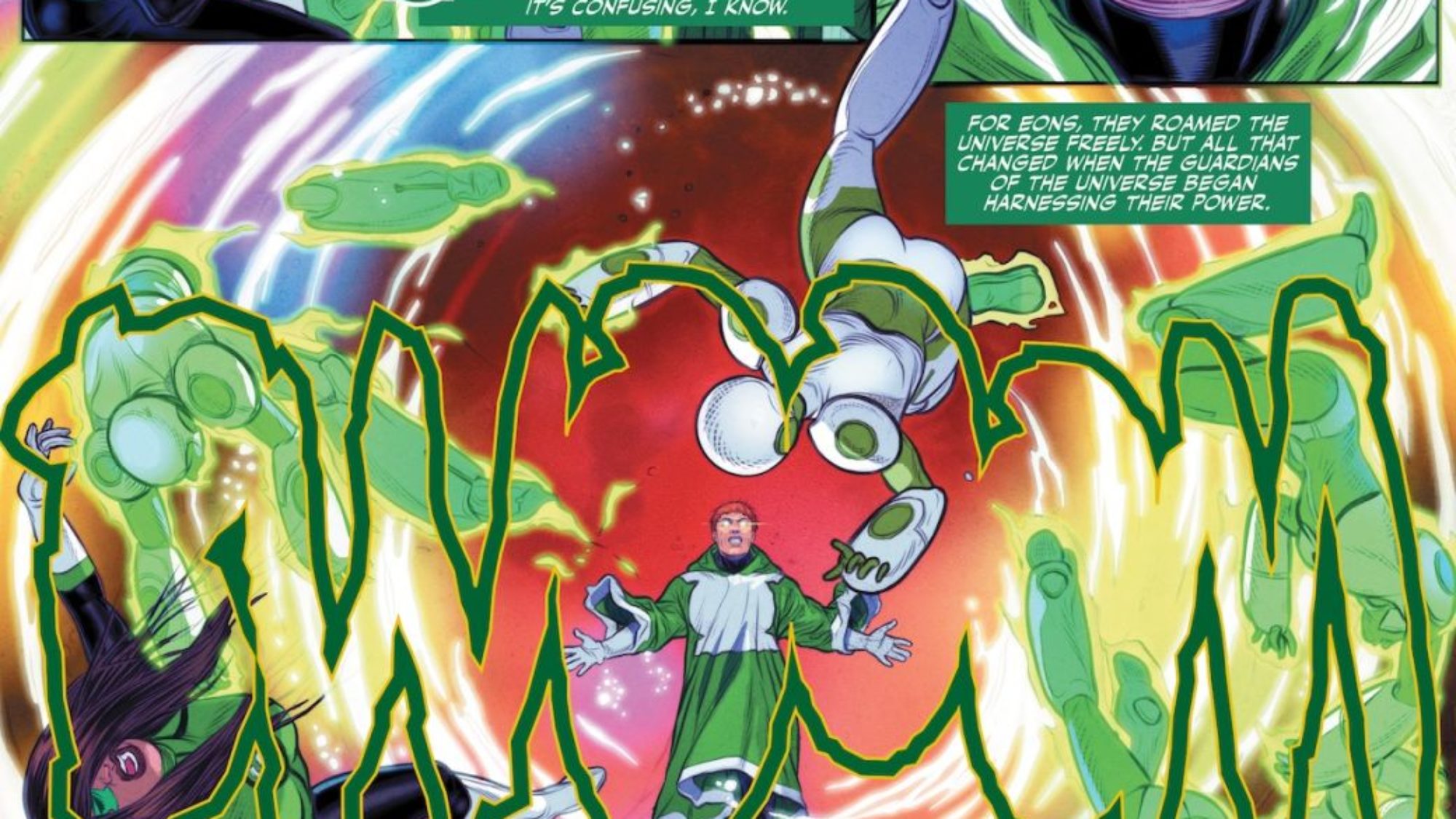 Green Lantern Corps #19 Preview: Ancient Androids vs Emotional Rings