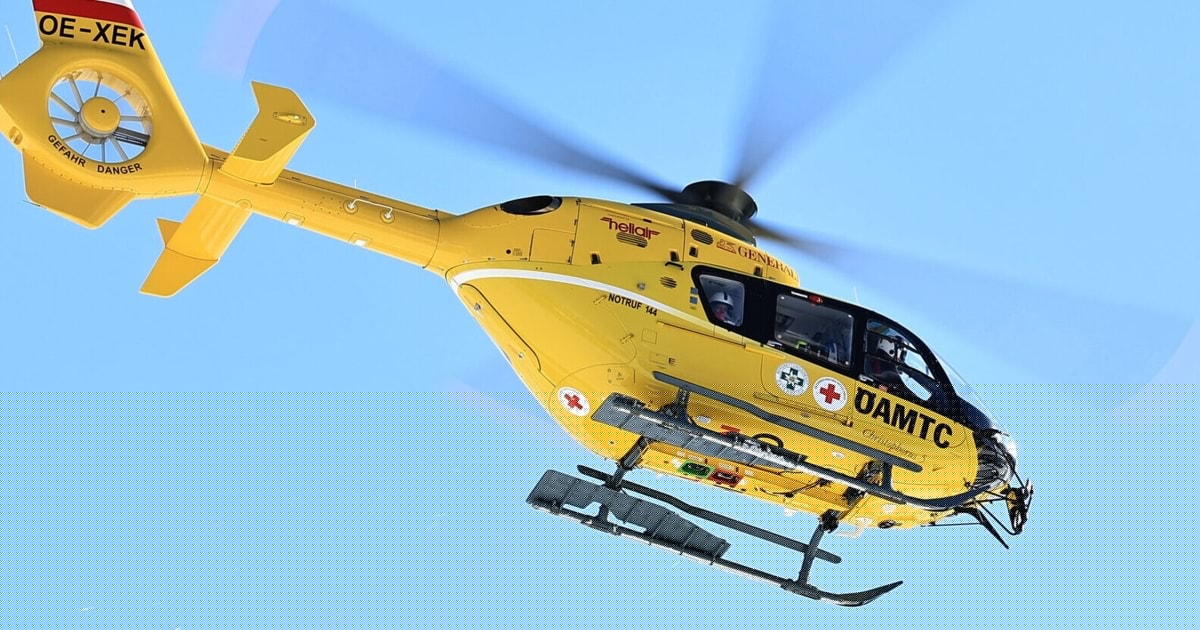 Im Abstieg verletzt - Bergsteiger kam nur mit Helikopter zurück ins Tal