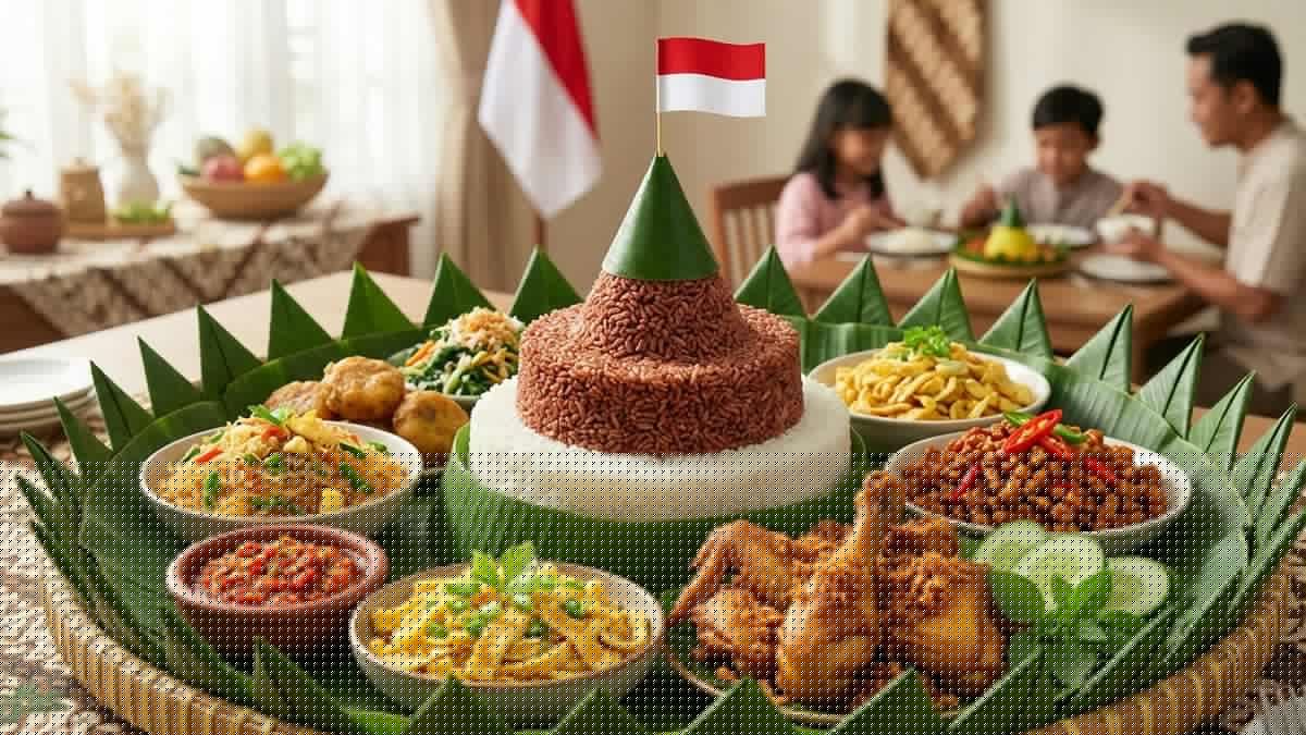 Cara Membuat Tumpeng Merah Putih untuk Acara 17 Agustus, Simbol Semangat Kemerdekaan