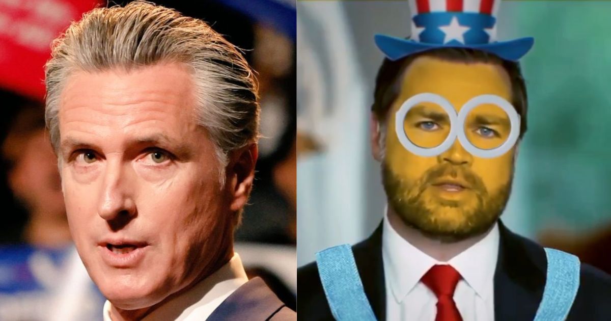 Gavin Newsom Accused of ‘Hypocrisy’ After Using AI to Troll JD Vance in New Post