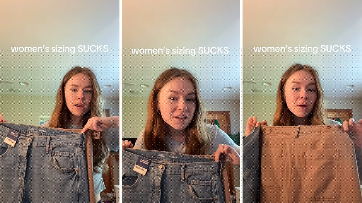 Michigan Woman Compares an Old Pair of Old Navy Pants to a New One. Then She Realizes Something Is Seriously Wrong
