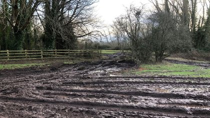 Council promises to reinstate damaged land on Meadows after work in challenging conditions