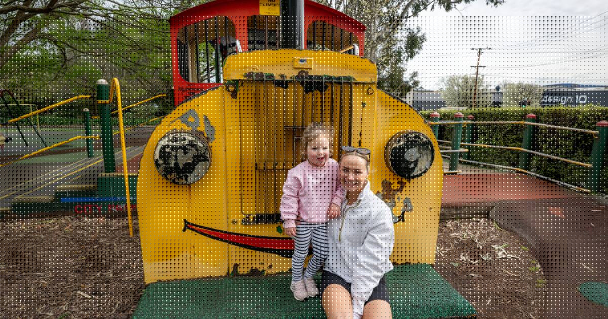 Farewell to a childhood favourite: playground train set for departure