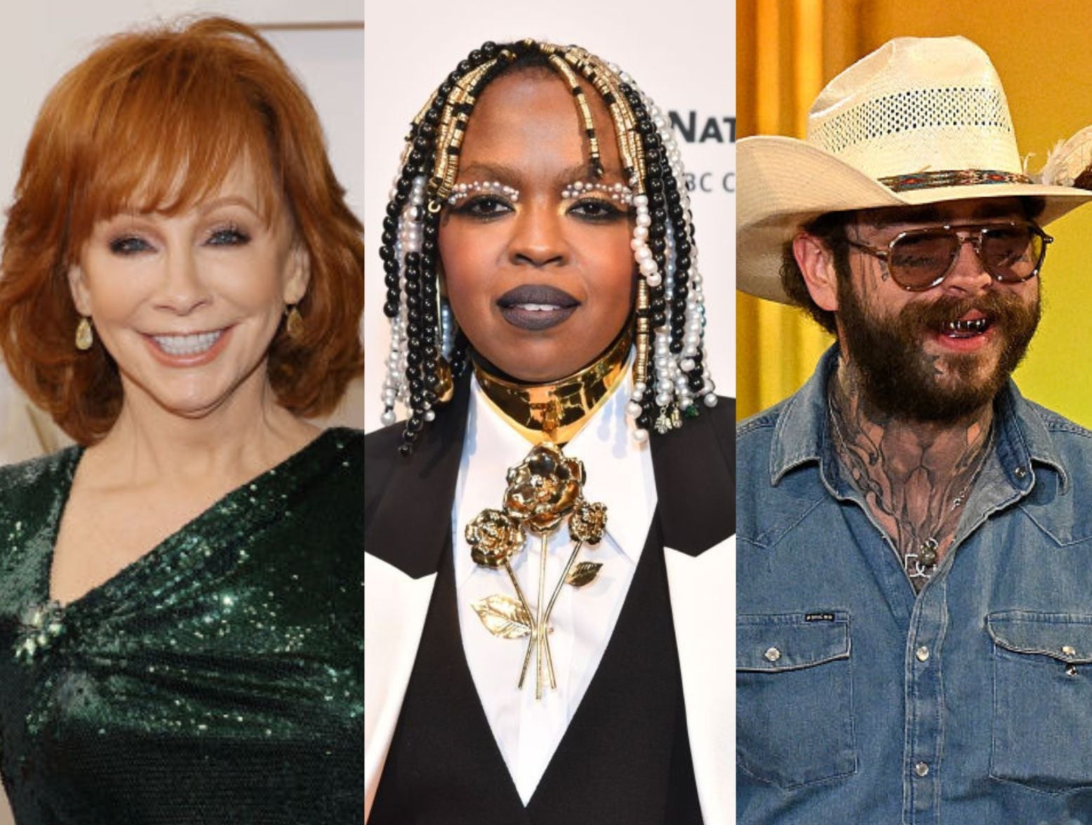 Reba McEntire, Lauryn Hill, and Post Malone Set for Emotional Grammy Tributes