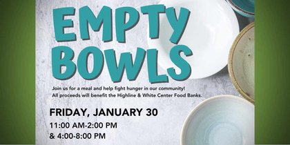REMINDER: Help local food banks at Burien’s annual ‘Empty Bowls’ event this Friday, Jan. 30