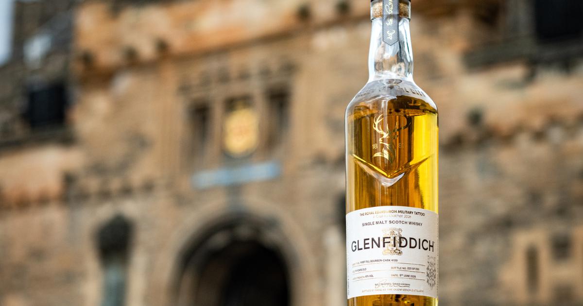 Glenfiddich launches 230-bottle Royal Edinburgh Military Tattoo whisky edition