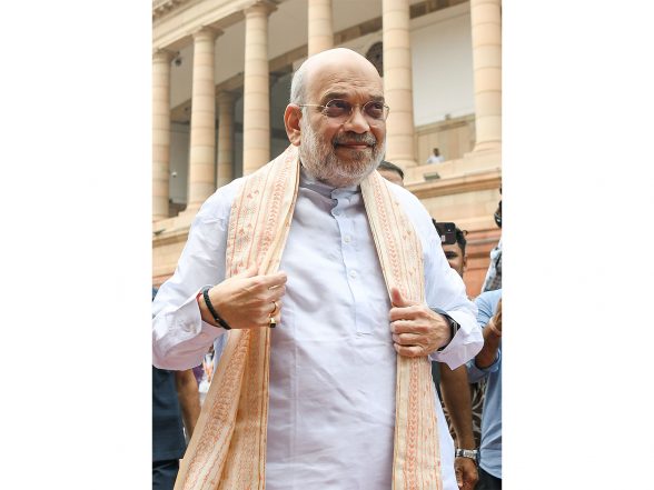 India News | Amit Shah Ready to 'answer All Questions' in Parl; Opposition Slams 'undemocratic' Time Limit, Demands Accountability over Lathi, Pellet Use