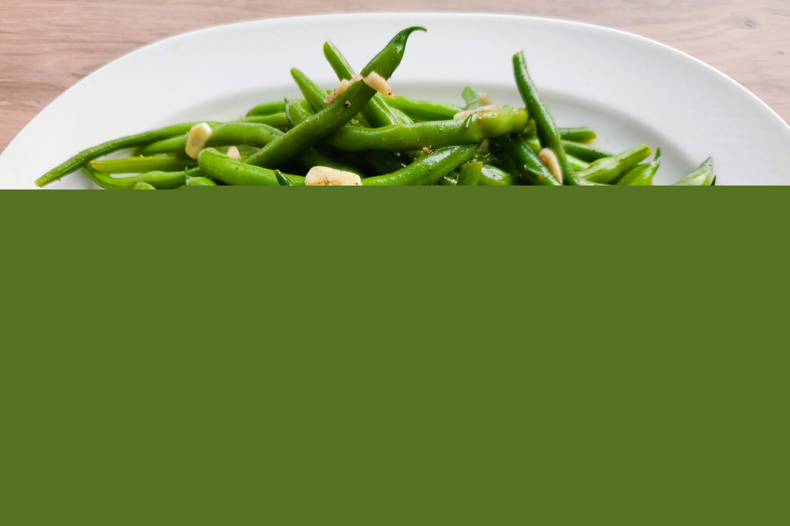 Green Beans Marianna is a simple Sicilian recipe with delicious results