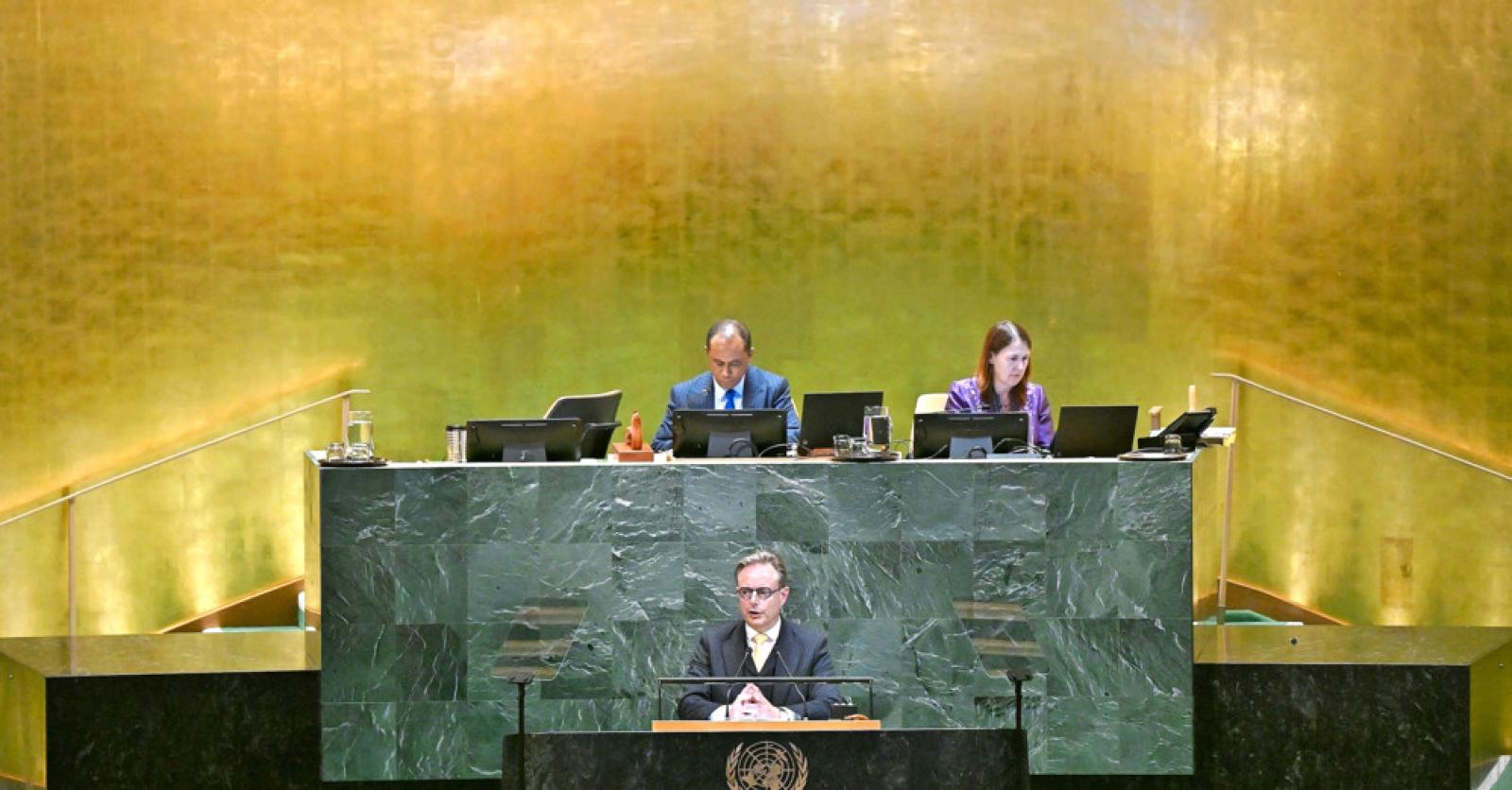 «Vous rêvez de vous faire engueuler par Trump, moi pas»: de l’ONU à la Chambre, comment De Wever mène sa guerre culturelle sur l’international