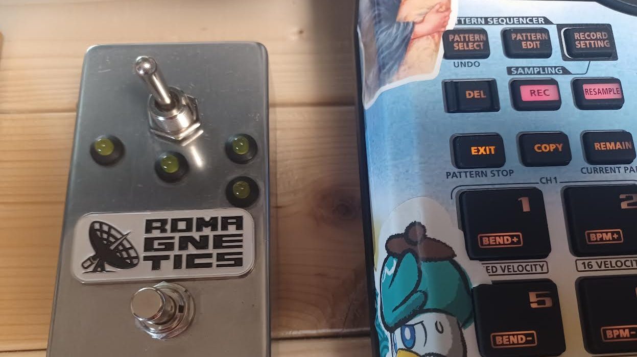 Companion MIDI Pedal Helps Roland Groovebox Along