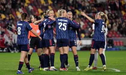 Arsenal Women reach major final after ruthless performance