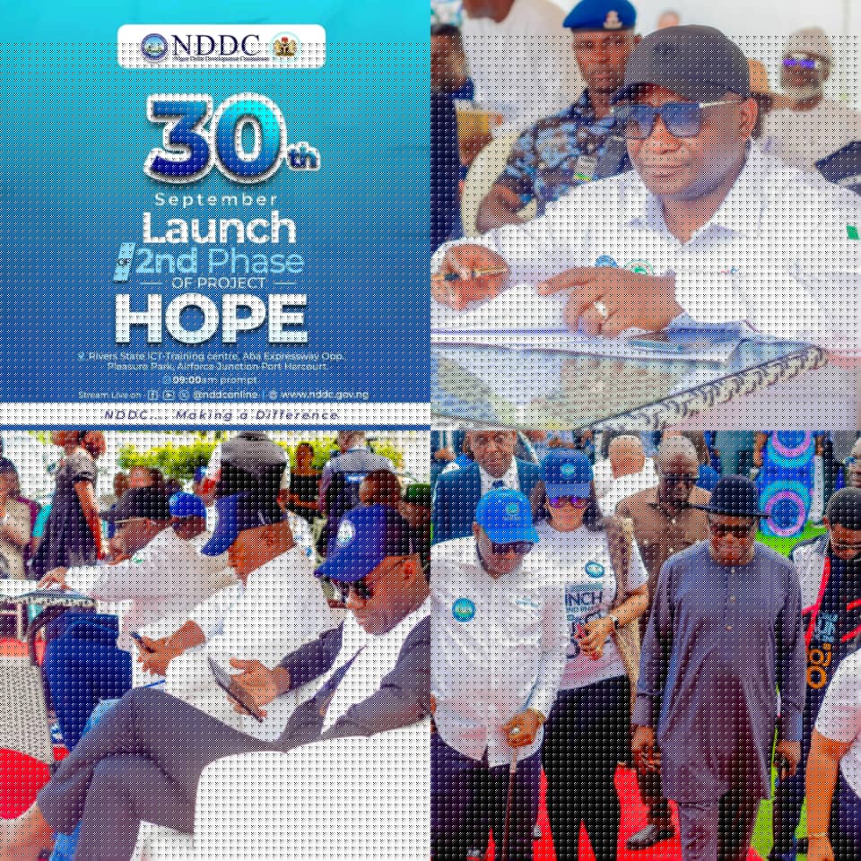 Comment on BREAKING: NDDC PROJECT HOPE, aimed at tackling unemployment in Niger Delta Region, launched (photos) by Oluchi Nancy Udenka